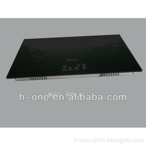 2014 hot selling High quality black vitro ceramic hob with VDE plug